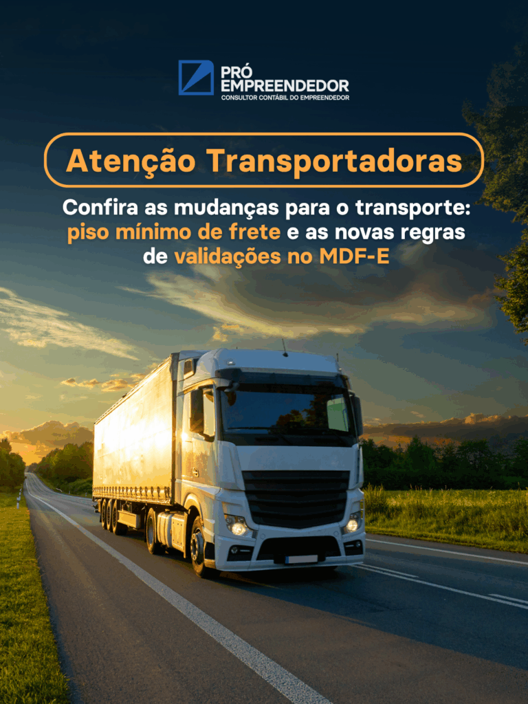 Atenção Transportadoras - Contabilidade no Rio Grande do Sul | Pró Empreendedor